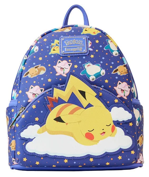 FUNKO Loungefly Mini Zaino Pokemon Pikachu & Friends Sleep