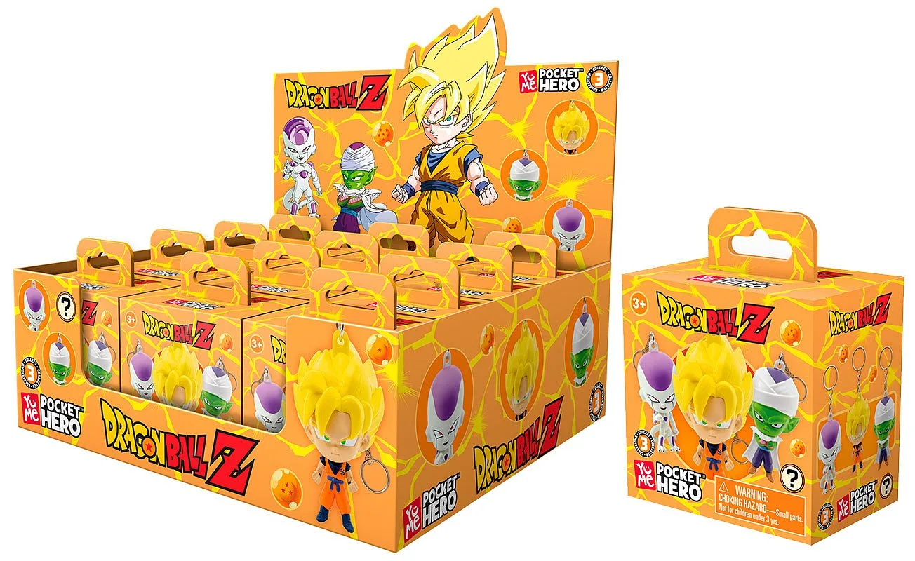 YuMe Porte-clés Dragon Ball Z Hero Series 1pz Assortiment