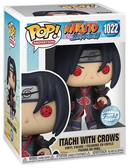 FUNKO POP Naruto Itachi w/Crows 1022