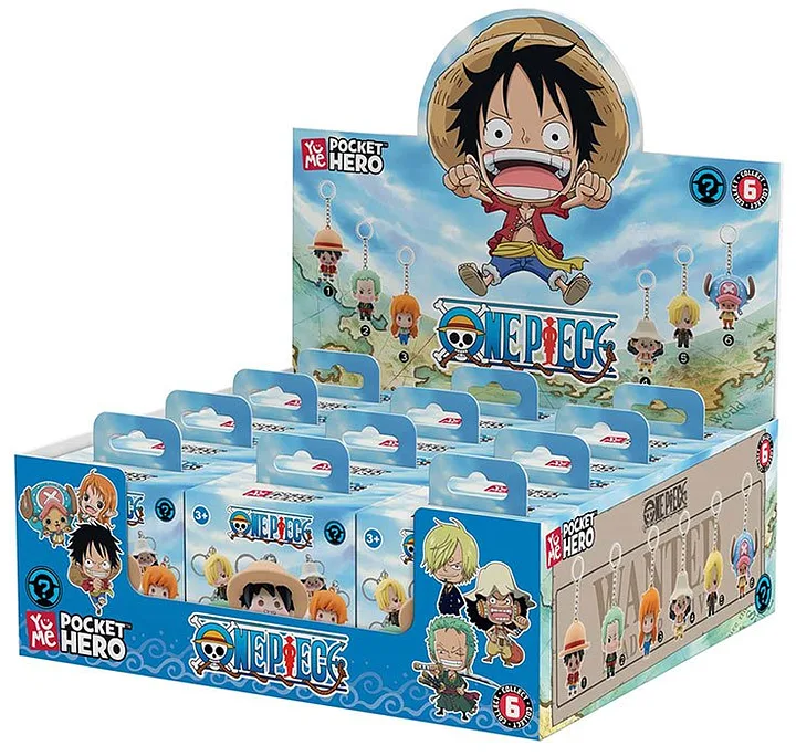 YuMe Clés One Piece Pocket Hero Series 1pz Assortiment
