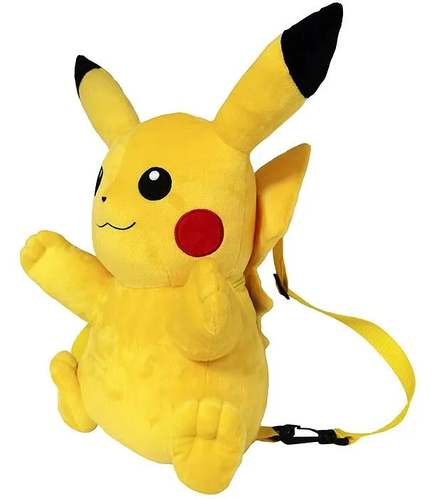 Peluche Sac à Dos Pokemon Pikachu 36cm