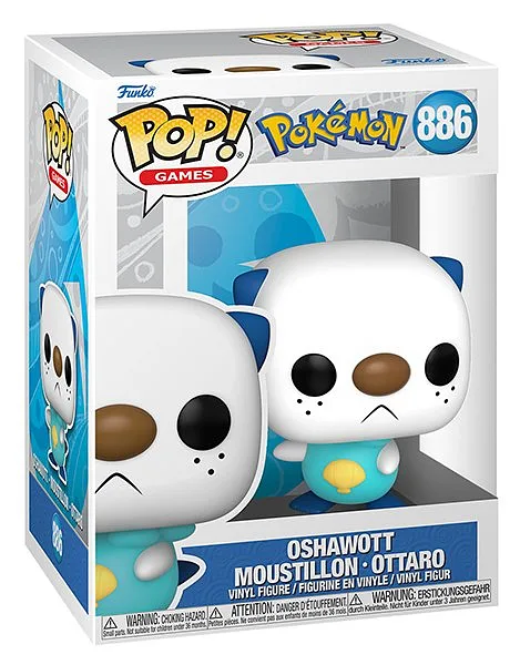 FUNKO POP Pokemon Oshawott 886