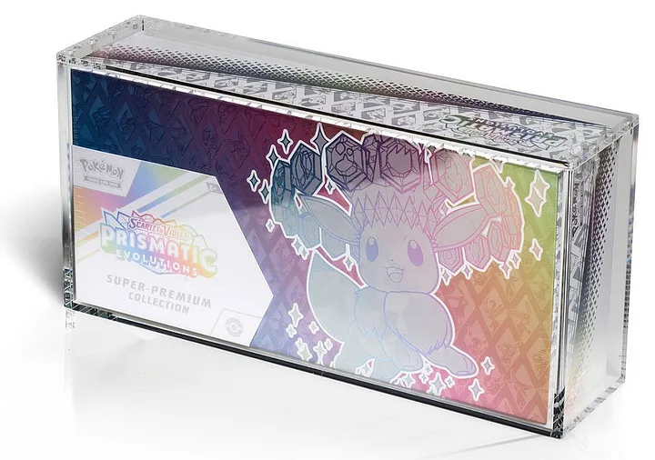 Acrylic Box Protection Pokemon Collection Super Premium